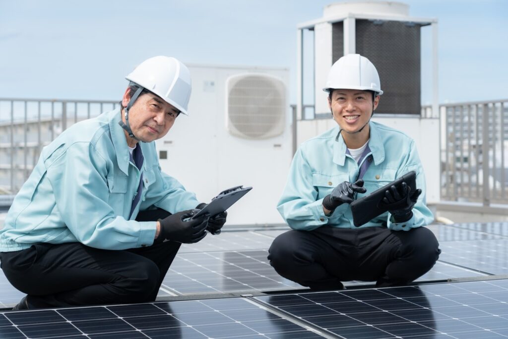 太陽光発電業者イメージ